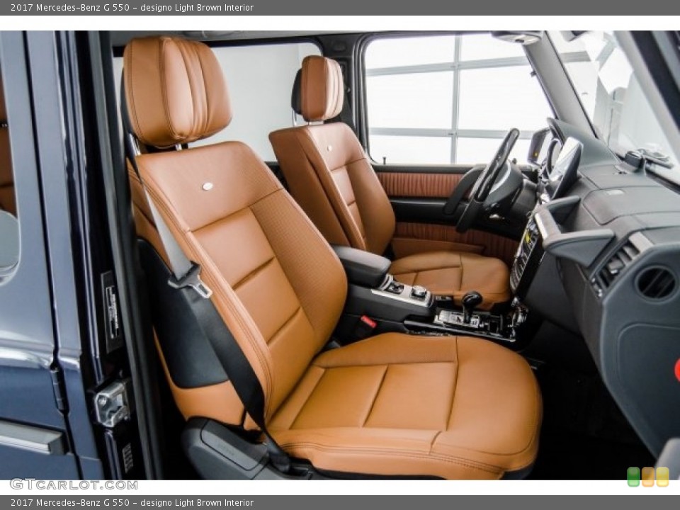 designo Light Brown 2017 Mercedes-Benz G Interiors