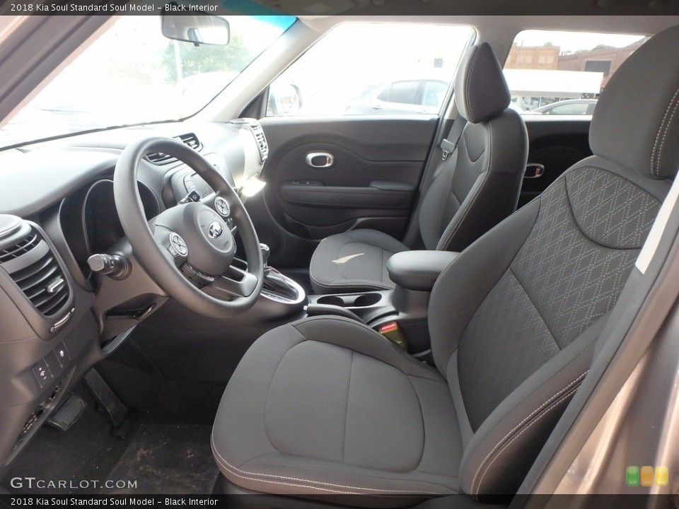 Black Interior Photo for the 2018 Kia Soul  #122675676