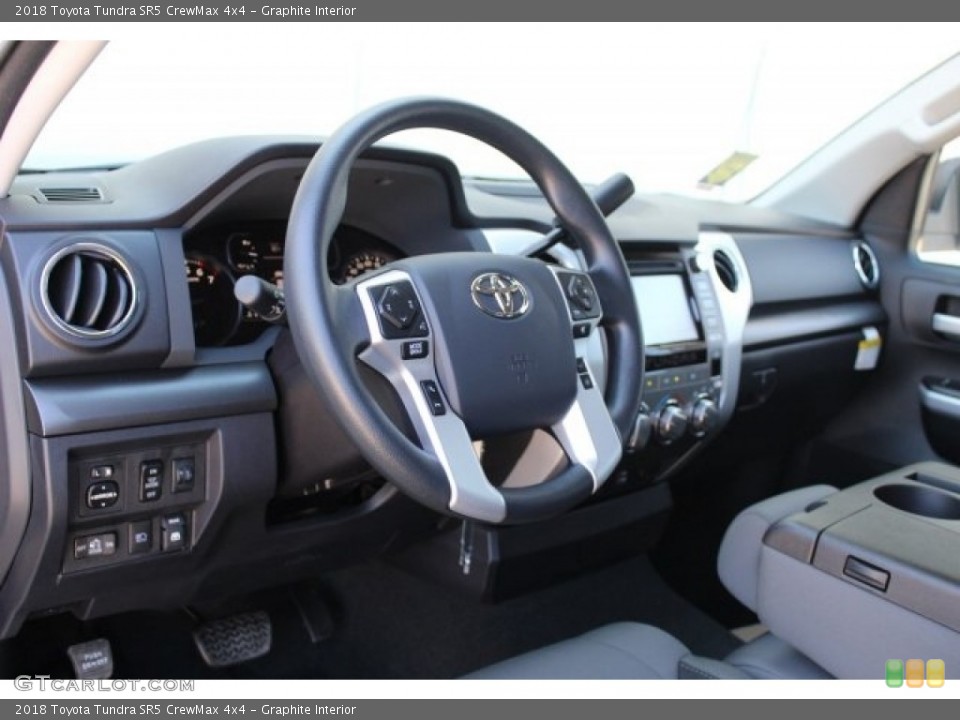 Graphite Interior Dashboard for the 2018 Toyota Tundra SR5 CrewMax 4x4 #122675976