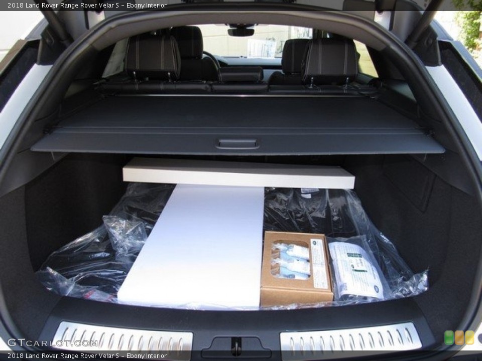 Ebony Interior Trunk for the 2018 Land Rover Range Rover Velar S #122678445