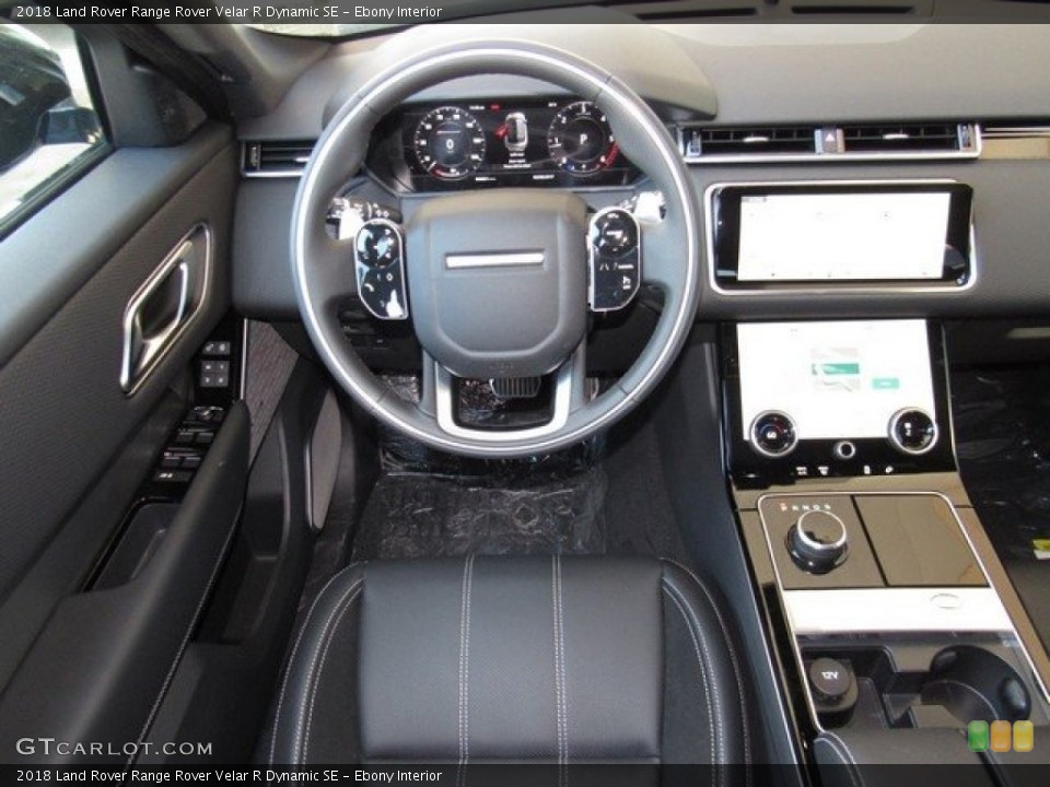 Ebony Interior Dashboard for the 2018 Land Rover Range Rover Velar R Dynamic SE #122678721