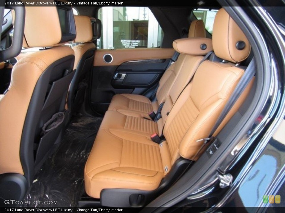 Vintage Tan/Ebony Interior Rear Seat for the 2017 Land Rover Discovery HSE Luxury #122679294