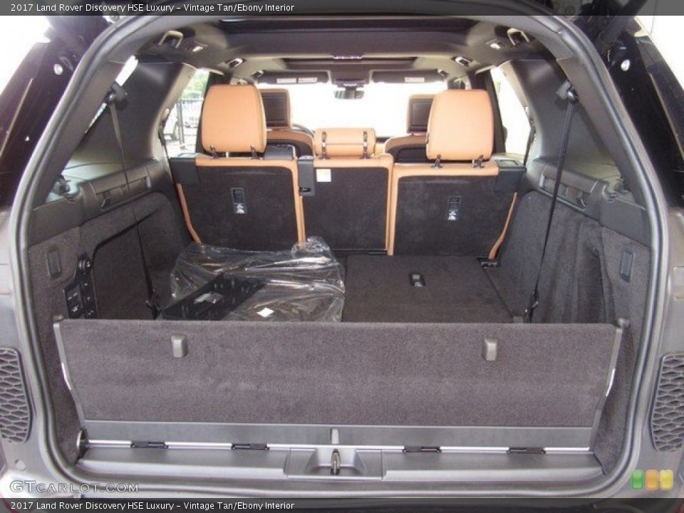Vintage Tan/Ebony Interior Trunk for the 2017 Land Rover Discovery HSE Luxury #122679477