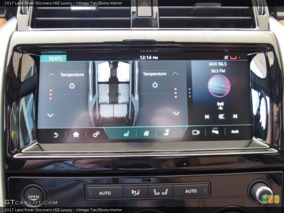 Vintage Tan/Ebony Interior Controls for the 2017 Land Rover Discovery HSE Luxury #122679561