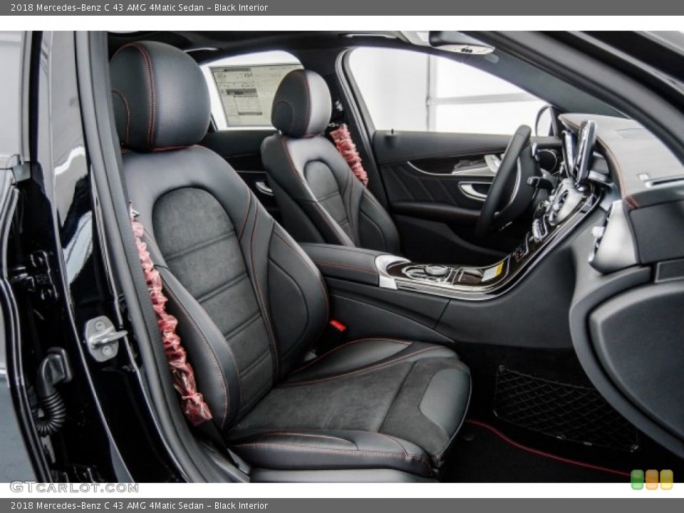 Black Interior Photo for the 2018 Mercedes-Benz C 43 AMG 4Matic Sedan #122681648