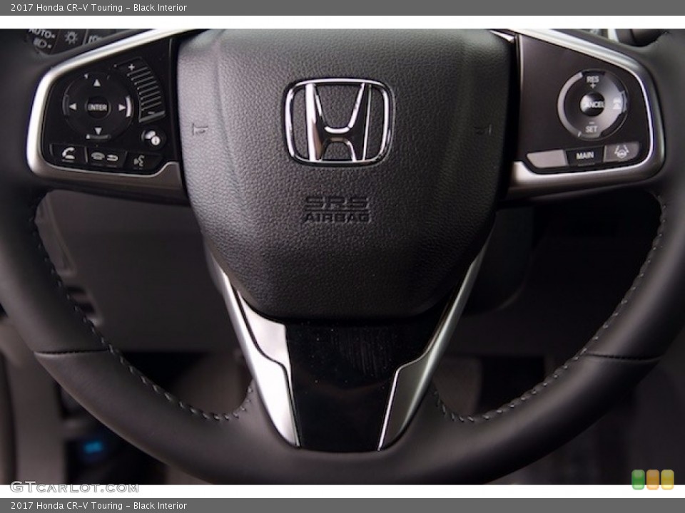 Black Interior Steering Wheel for the 2017 Honda CR-V Touring #122683484