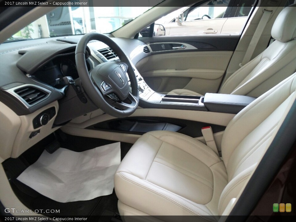 Cappuccino Interior Front Seat for the 2017 Lincoln MKZ Select #122685186