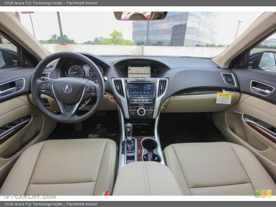 Parchment Interior Photo for the 2018 Acura TLX Technology Sedan #122702940