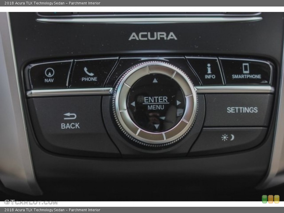 Parchment Interior Controls for the 2018 Acura TLX Technology Sedan #122703090