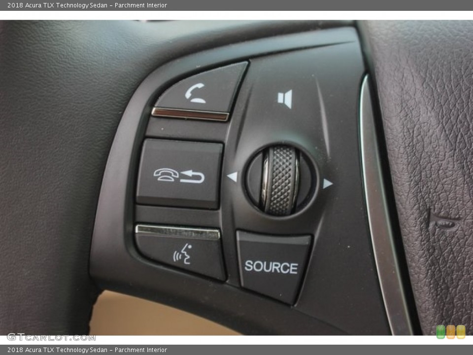 Parchment Interior Controls for the 2018 Acura TLX Technology Sedan #122703150