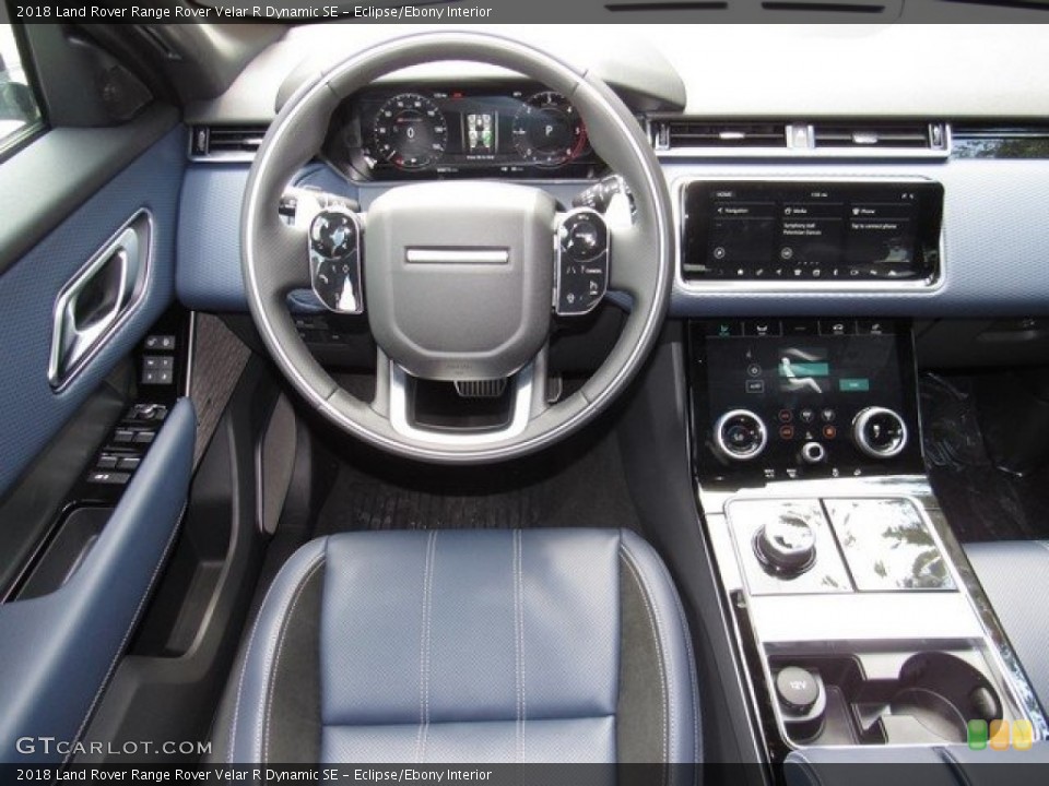 Eclipse/Ebony Interior Dashboard for the 2018 Land Rover Range Rover Velar R Dynamic SE #122706677
