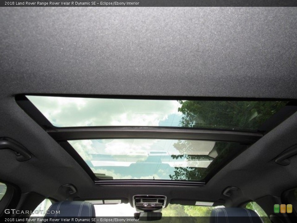Eclipse/Ebony Interior Sunroof for the 2018 Land Rover Range Rover Velar R Dynamic SE #122706752