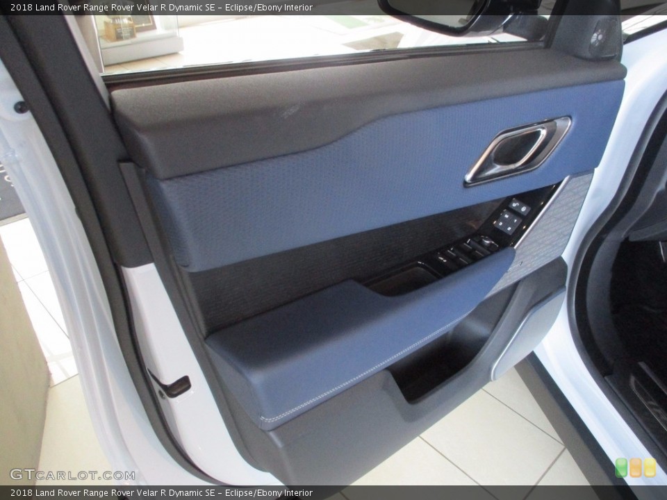 Eclipse/Ebony Interior Door Panel for the 2018 Land Rover Range Rover Velar R Dynamic SE #122707082