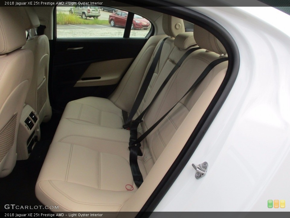 Light Oyster Interior Rear Seat for the 2018 Jaguar XE 25t Prestige AWD #122707649