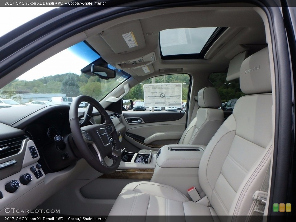 Cocoa/­Shale Interior Front Seat for the 2017 GMC Yukon XL Denali 4WD #122714969
