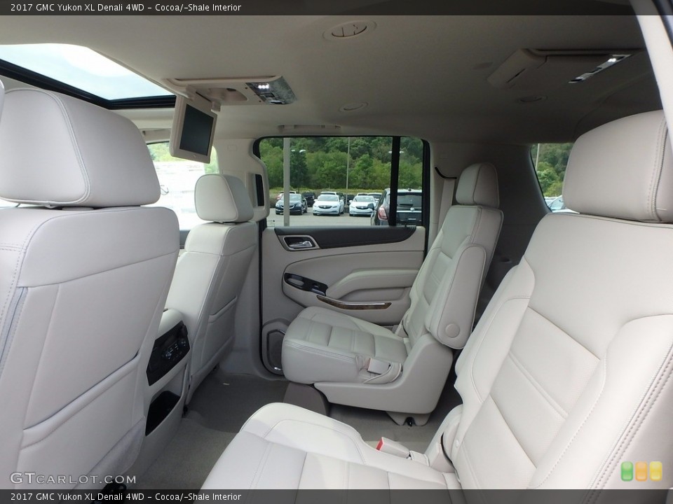 Cocoa/­Shale Interior Rear Seat for the 2017 GMC Yukon XL Denali 4WD #122714990