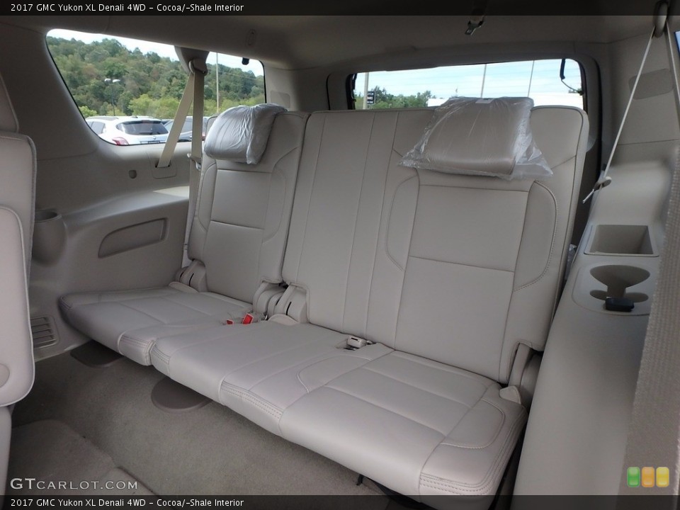 Cocoa/­Shale Interior Rear Seat for the 2017 GMC Yukon XL Denali 4WD #122715014