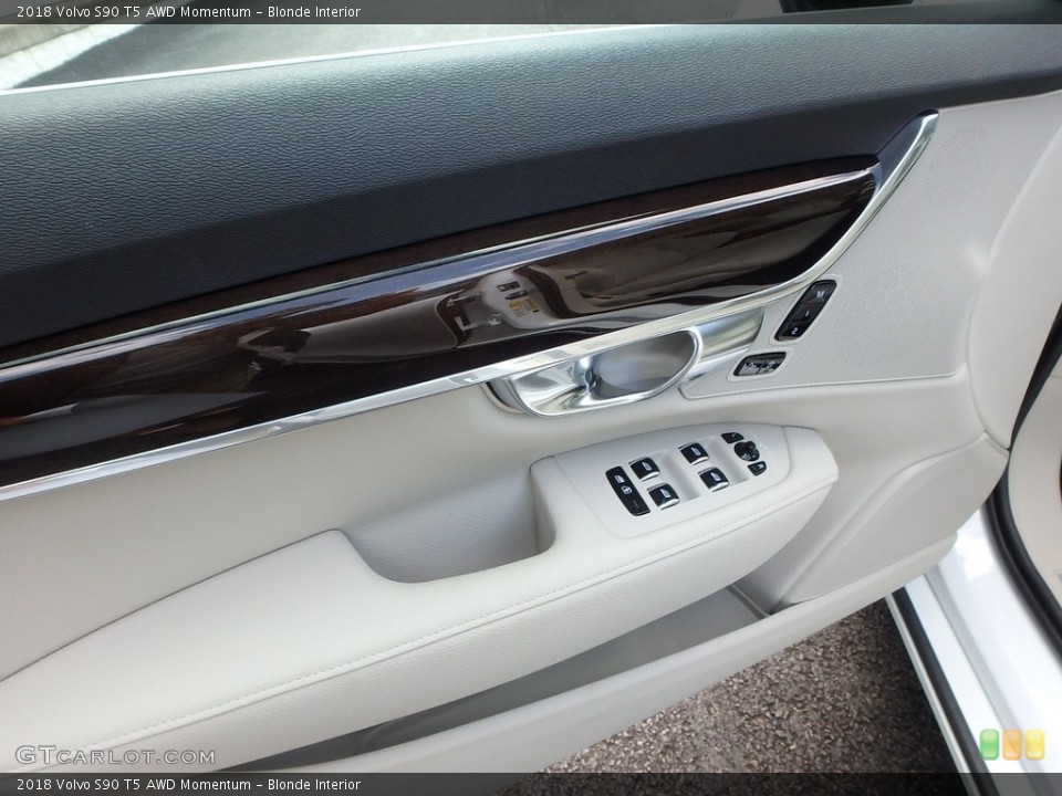 Blonde Interior Door Panel for the 2018 Volvo S90 T5 AWD Momentum #122726948