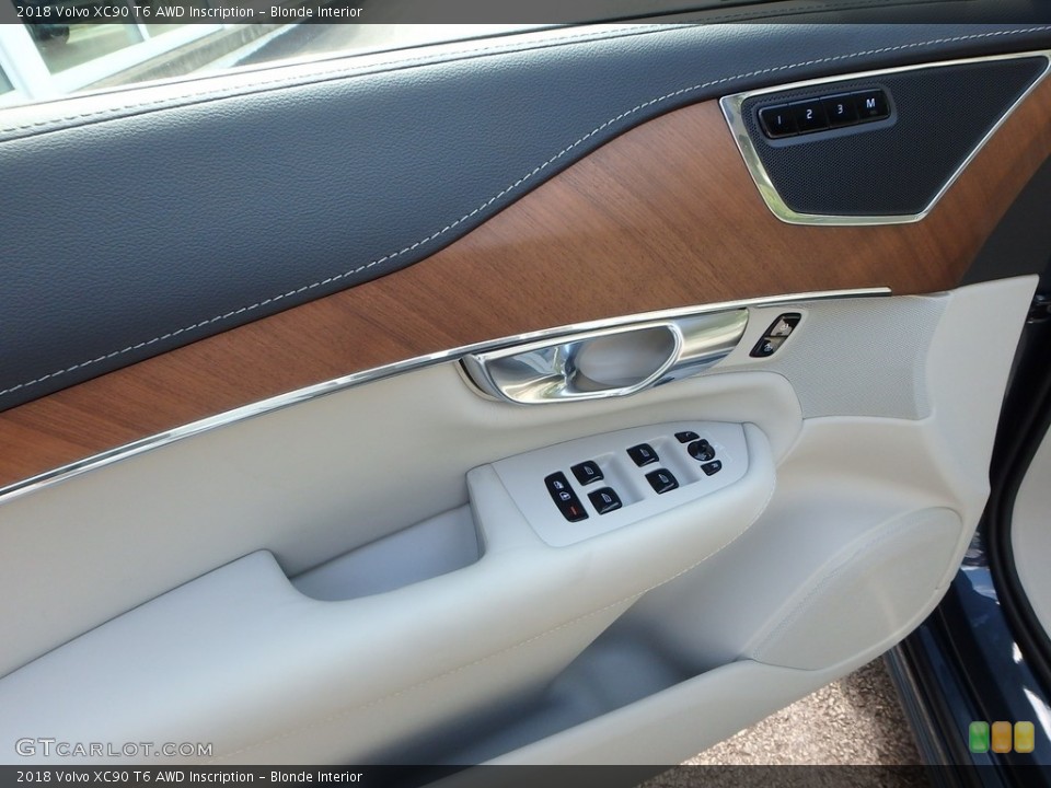 Blonde Interior Door Panel for the 2018 Volvo XC90 T6 AWD Inscription #122727386