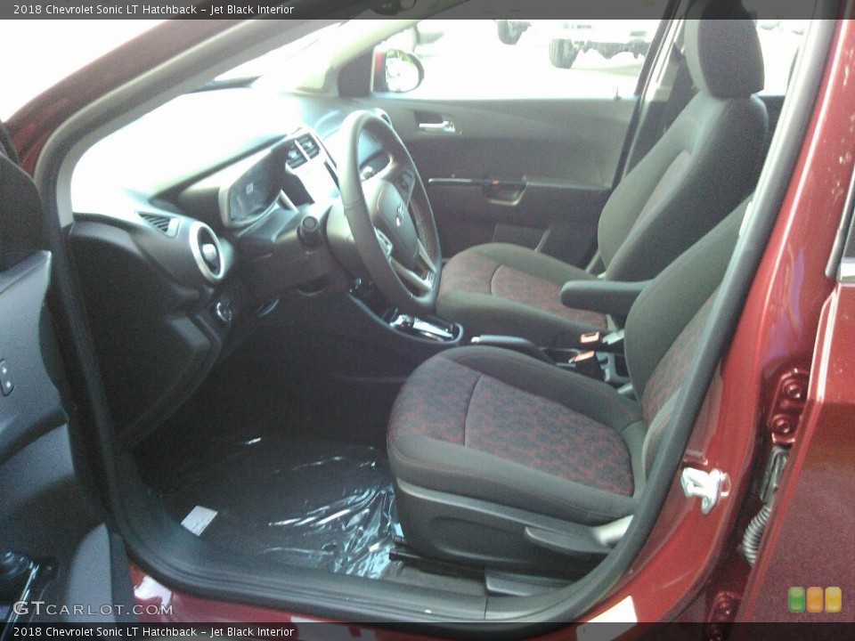 Jet Black Interior Photo for the 2018 Chevrolet Sonic LT Hatchback #122728511
