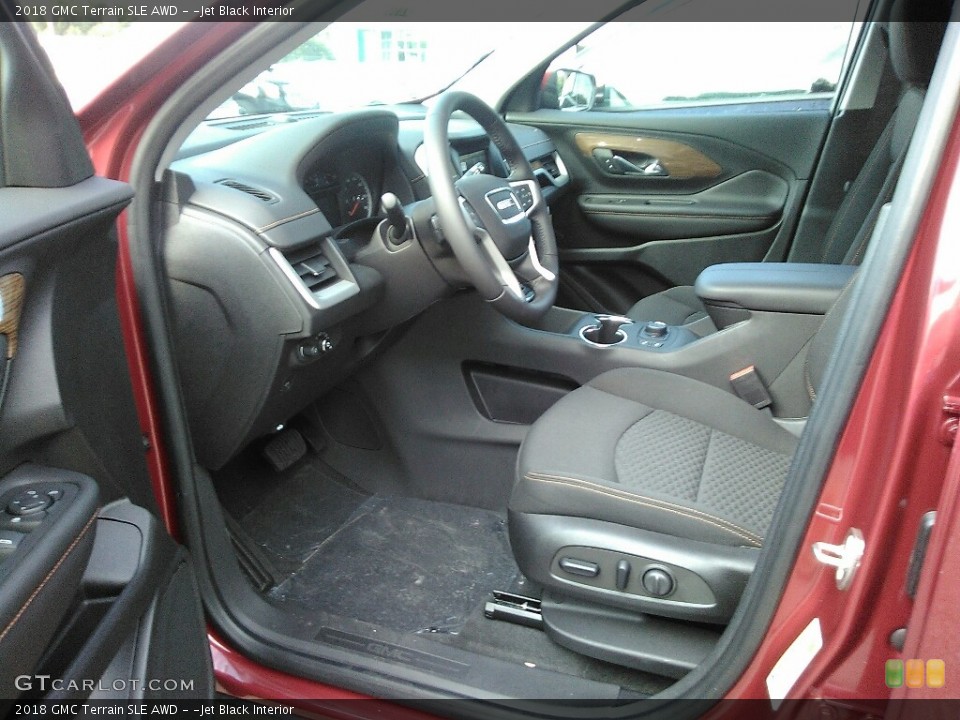 ­Jet Black Interior Photo for the 2018 GMC Terrain SLE AWD #122733686