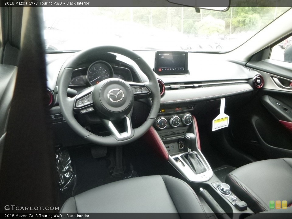 Black Interior Dashboard for the 2018 Mazda CX-3 Touring AWD #122745899