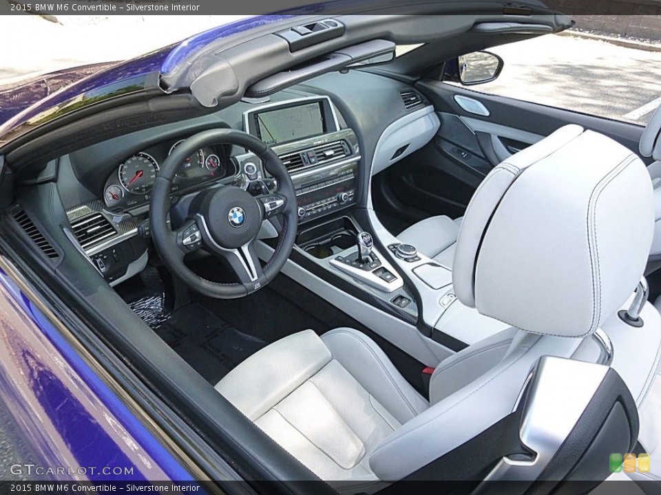 Silverstone Interior Photo for the 2015 BMW M6 Convertible #122752129