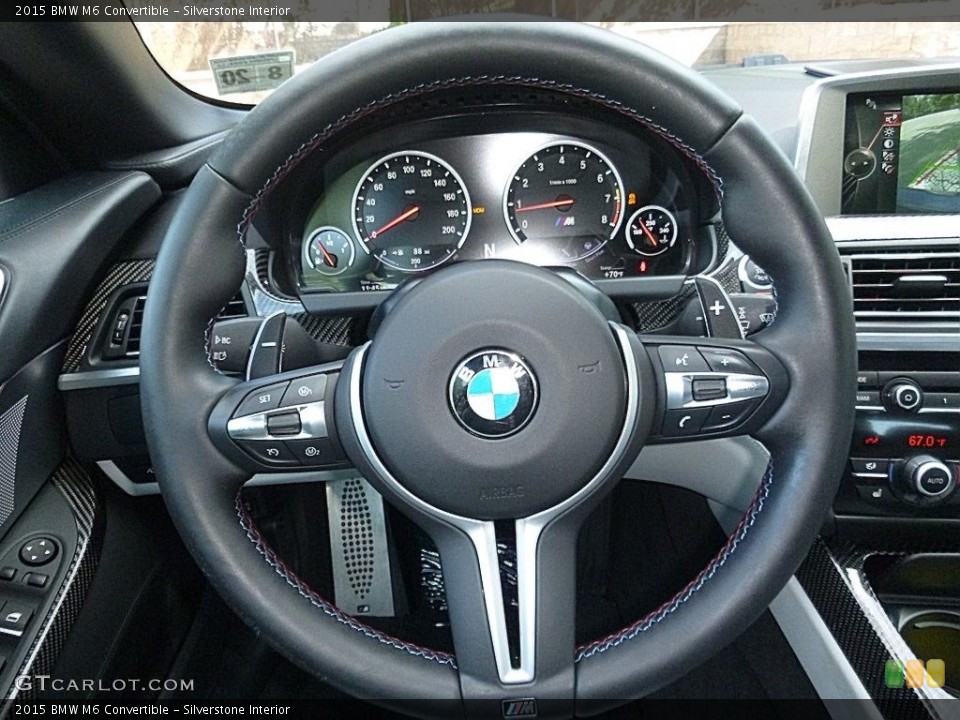 Silverstone Interior Steering Wheel for the 2015 BMW M6 Convertible #122752412