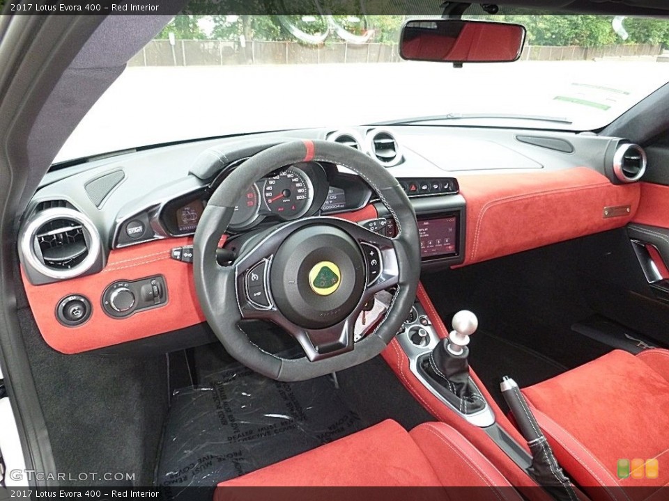 Red Interior Dashboard for the 2017 Lotus Evora 400 #122752763