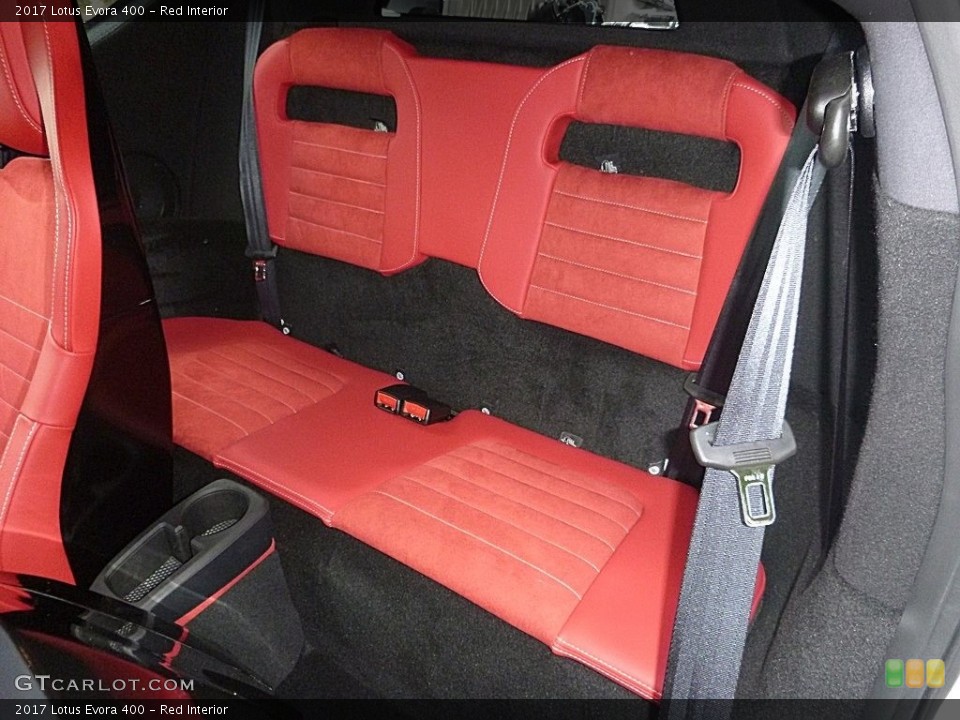 Red Interior Rear Seat for the 2017 Lotus Evora 400 #122752811