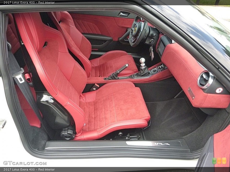 Red 2017 Lotus Evora Interiors