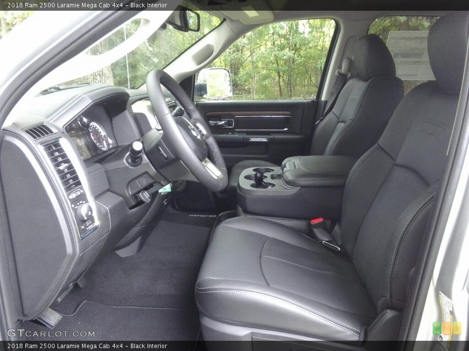 Black Interior Photo for the 2018 Ram 2500 Laramie Mega Cab 4x4 #122755979