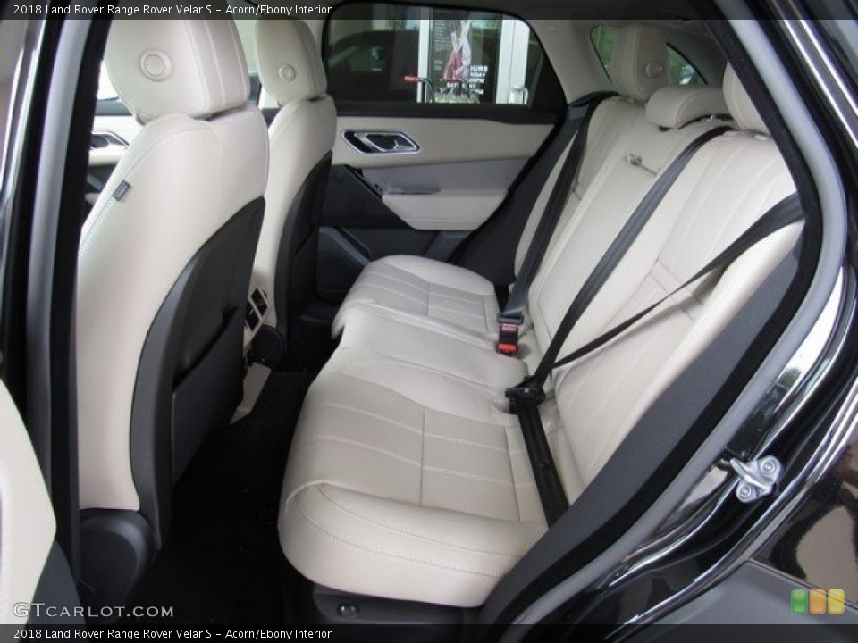 Acorn/Ebony Interior Rear Seat for the 2018 Land Rover Range Rover Velar S #122759525