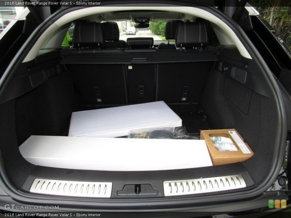 Ebony Interior Trunk for the 2018 Land Rover Range Rover Velar S #122760152