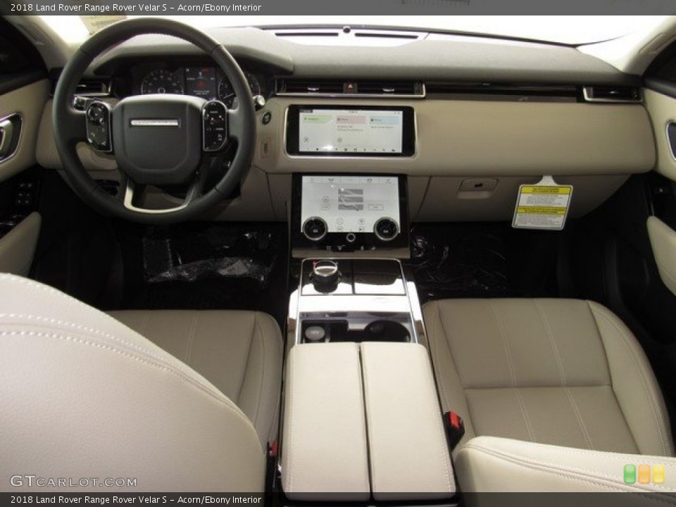 Acorn/Ebony Interior Dashboard for the 2018 Land Rover Range Rover Velar S #122761160