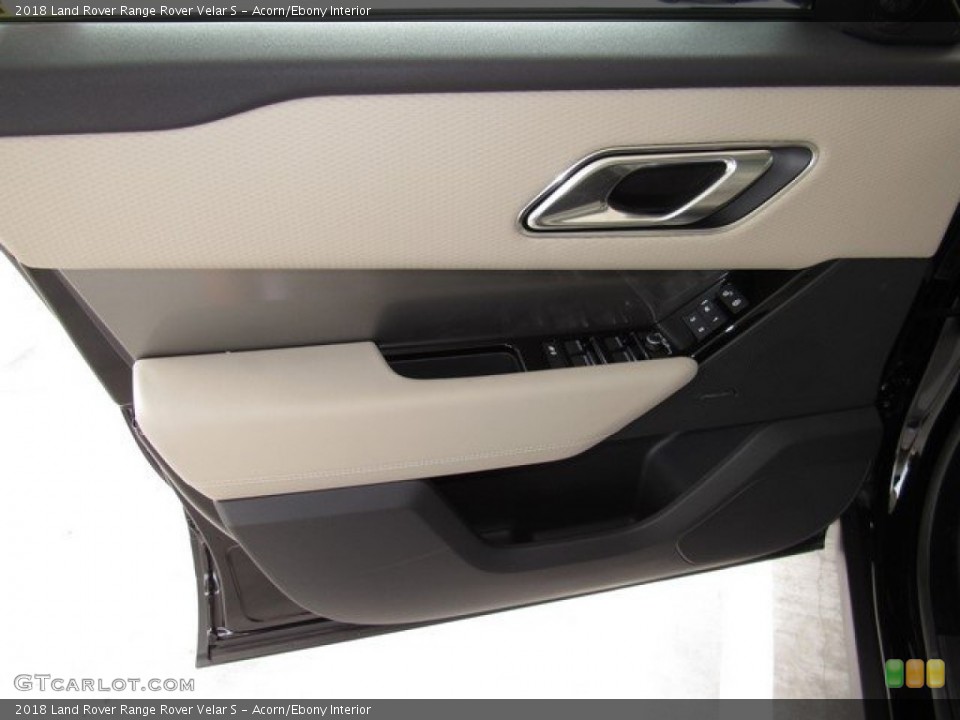 Acorn/Ebony Interior Door Panel for the 2018 Land Rover Range Rover Velar S #122761388