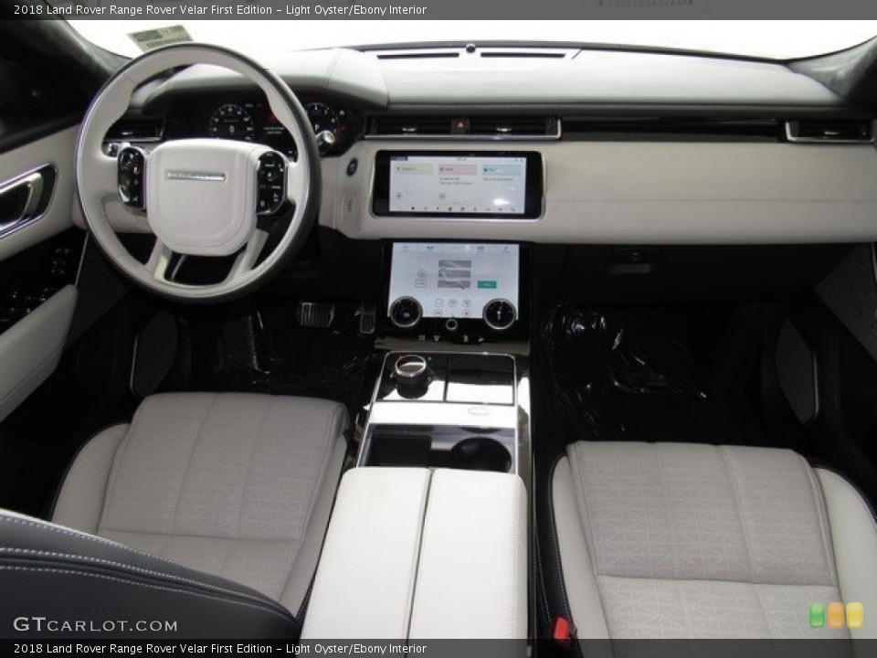 Light Oyster/Ebony Interior Dashboard for the 2018 Land Rover Range Rover Velar First Edition #122761543