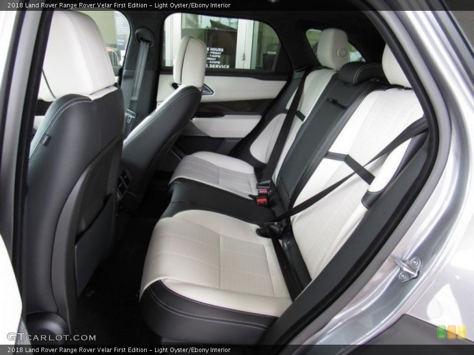 Light Oyster/Ebony Interior Rear Seat for the 2018 Land Rover Range Rover Velar First Edition #122761559