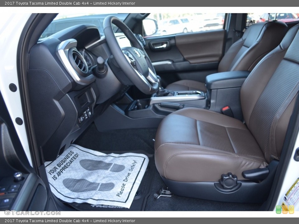 Limited Hickory Interior Photo for the 2017 Toyota Tacoma Limited Double Cab 4x4 #122774402