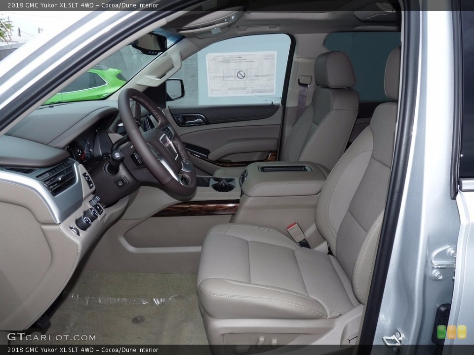 Cocoa/Dune Interior Photo for the 2018 GMC Yukon XL SLT 4WD #122777072
