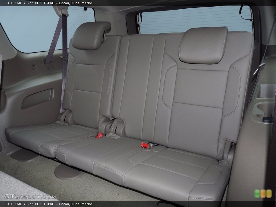 Cocoa/Dune Interior Rear Seat for the 2018 GMC Yukon XL SLT 4WD #122777129