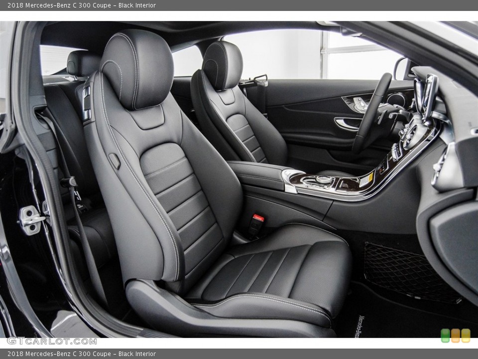 Black Interior Photo for the 2018 Mercedes-Benz C 300 Coupe #122796952
