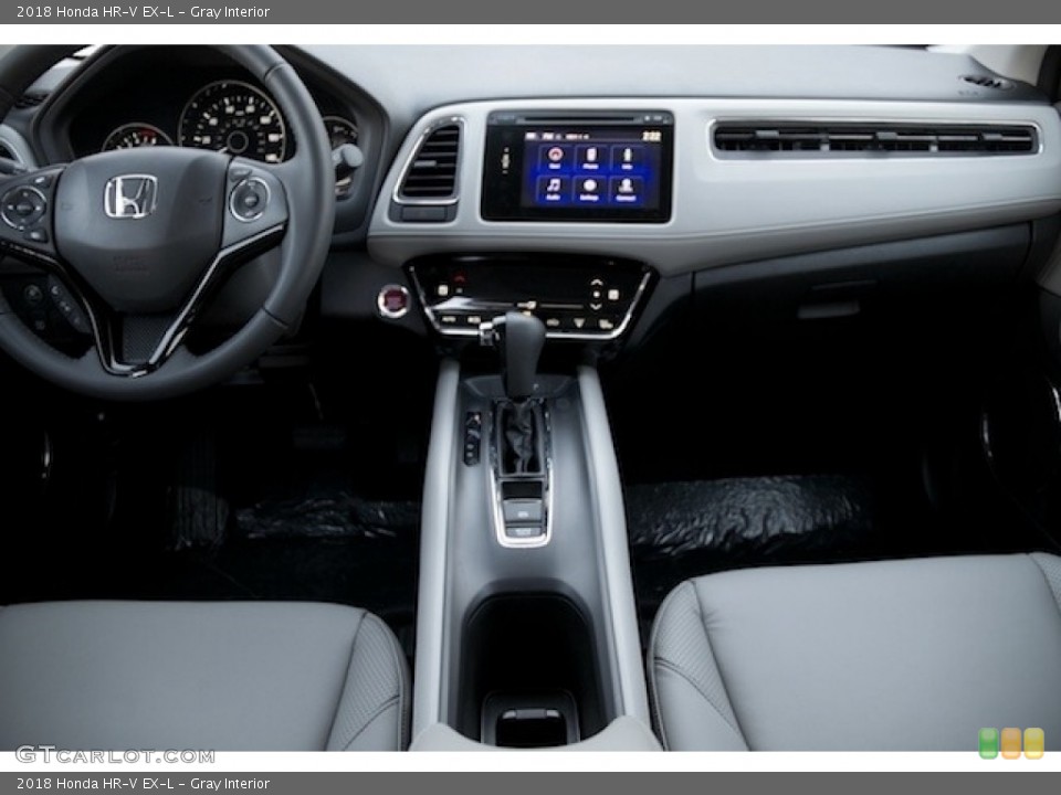 Gray Interior Dashboard for the 2018 Honda HR-V EX-L #122806391