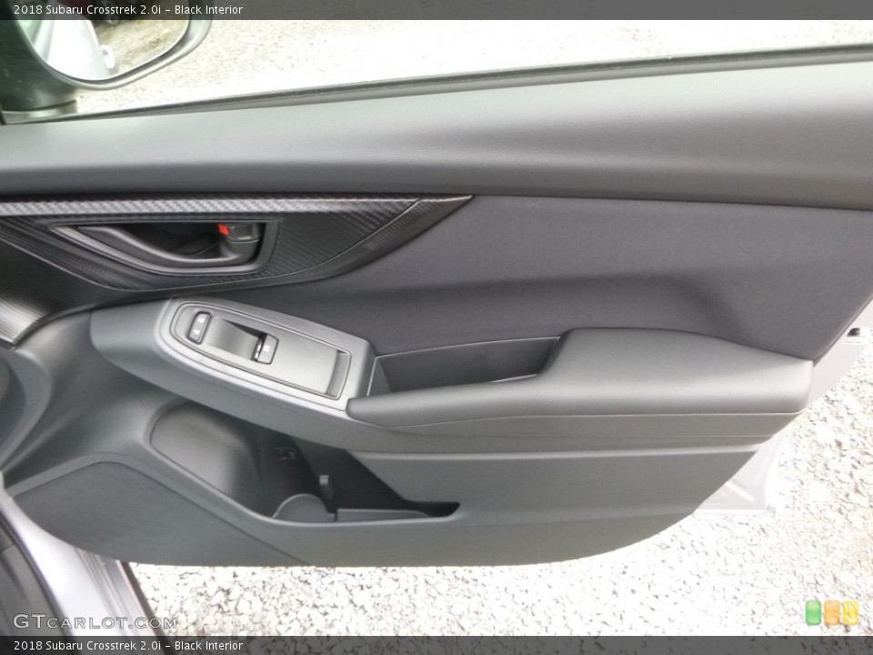 Black Interior Door Panel for the 2018 Subaru Crosstrek 2.0i #122810236