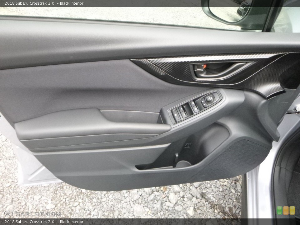 Black Interior Door Panel for the 2018 Subaru Crosstrek 2.0i #122810248