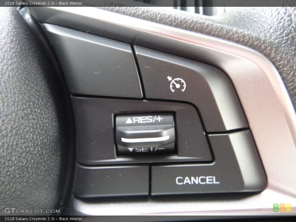 Black Interior Controls for the 2018 Subaru Crosstrek 2.0i #122810305