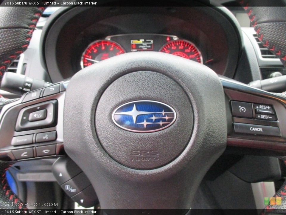 Carbon Black Interior Steering Wheel for the 2016 Subaru WRX STI Limited #122812490