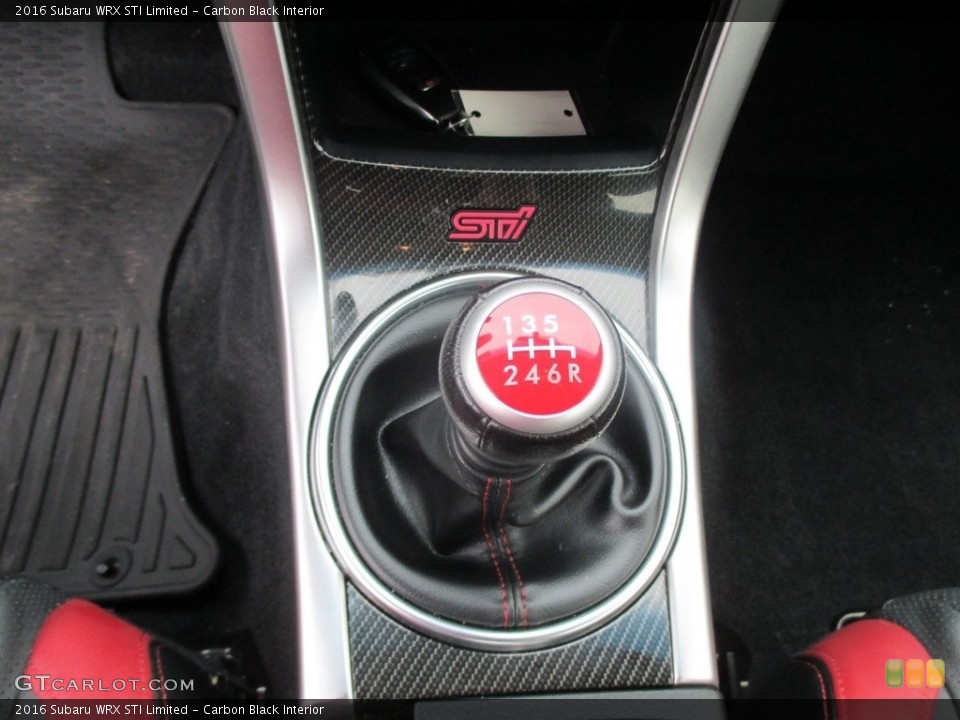 Carbon Black Interior Transmission for the 2016 Subaru WRX STI Limited #122812868