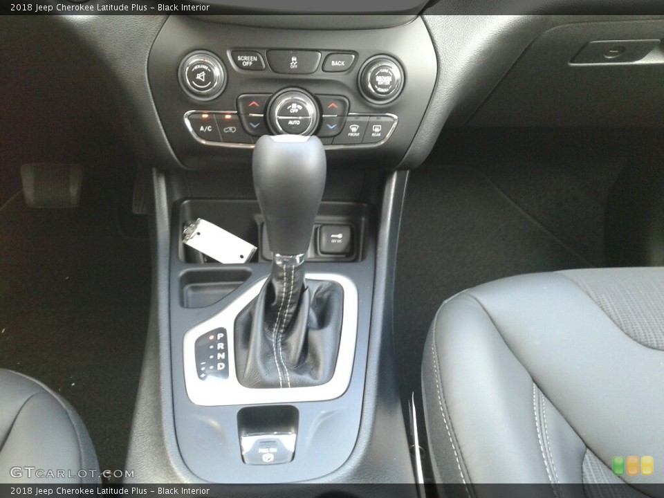 Black Interior Transmission for the 2018 Jeep Cherokee Latitude Plus #122815130