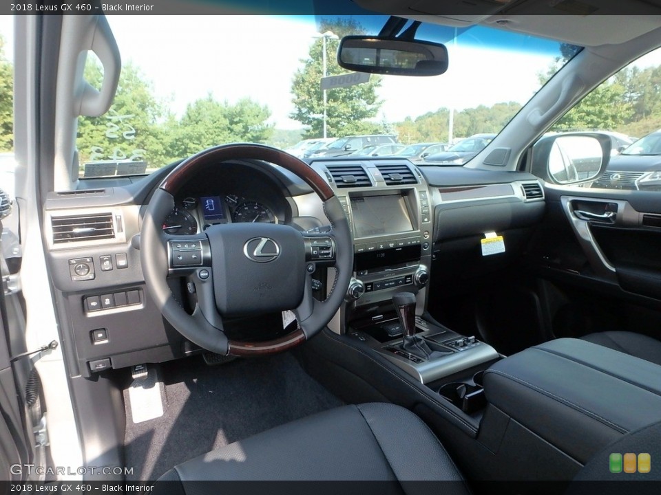 Black Interior Photo for the 2018 Lexus GX 460 #122825471